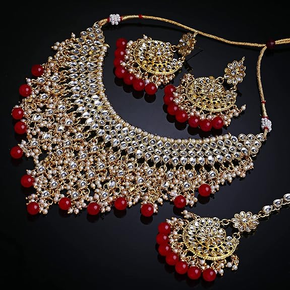 LukGud Necklace Jewellery Set for Women/ Girl