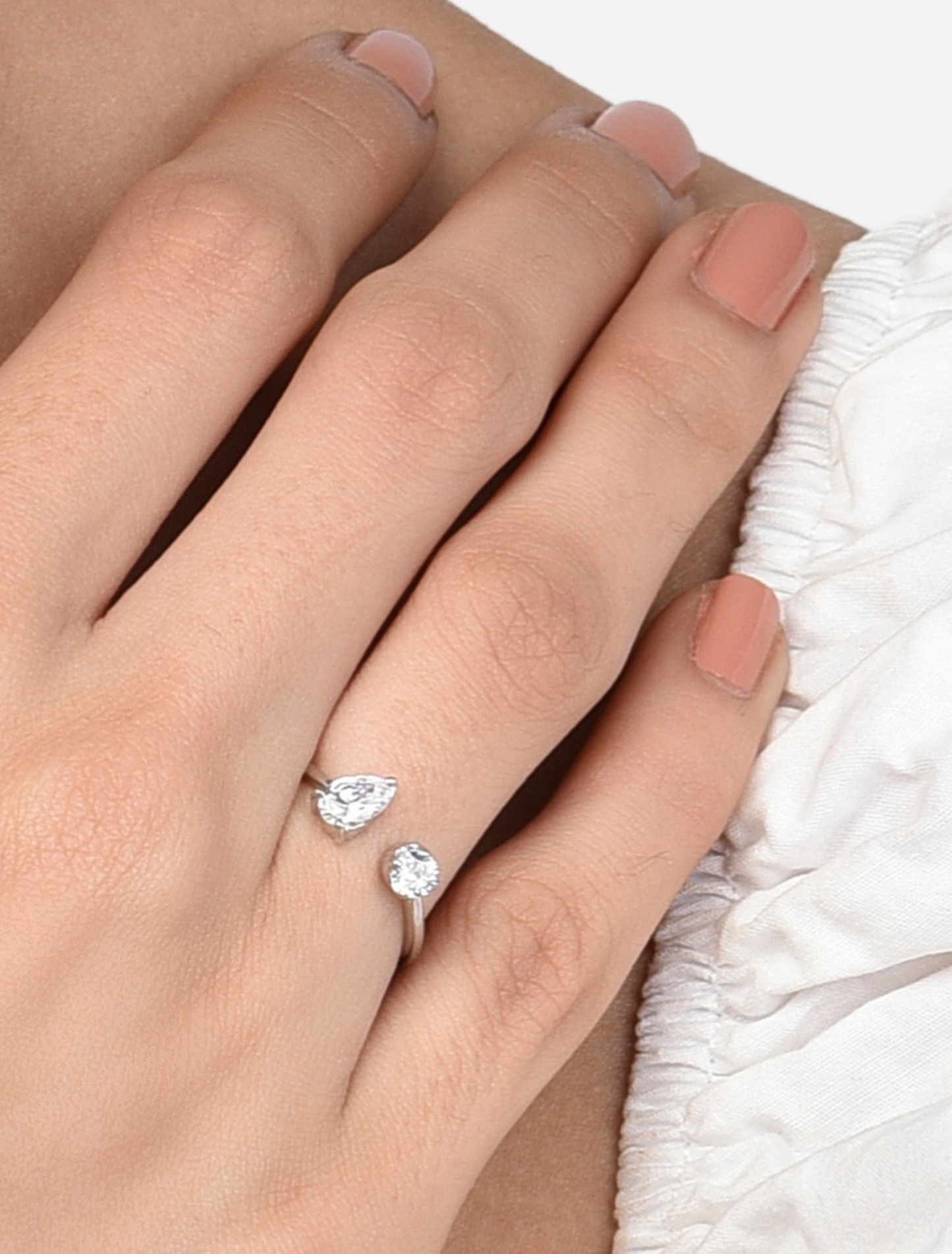 LukGud 925 Silver Ava Ring