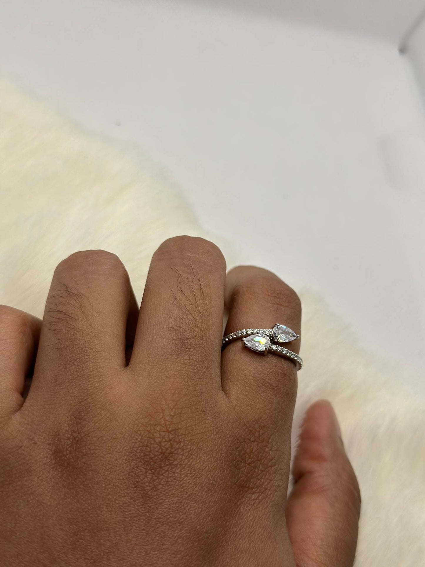 LukGud Stellar Sparkle Ring (Size 6)