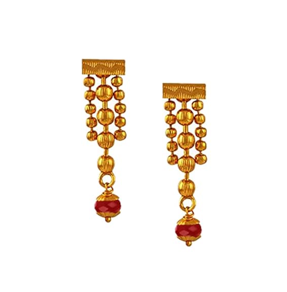 LuKgud Jewellery for Less Gold Plated Necklace & Earrings Set for Women