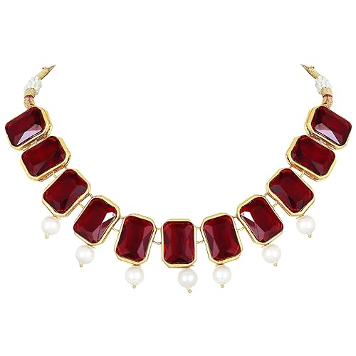 LukGud Crystal Necklace & Jewelry Set Gift for Women