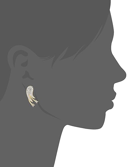 LukGud Gold Plated Austrian Crystals Necklace Set for Women