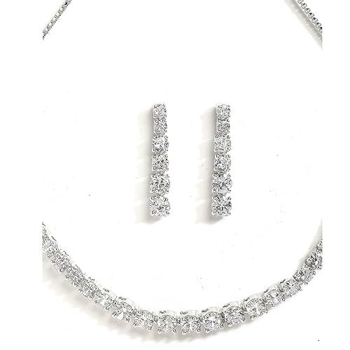 LukGud Gold Plated Handcrafted Circle Necklace Set for Women & Girls