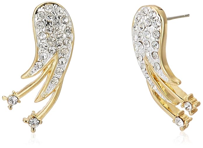 LukGud Gold Plated Austrian Crystals Necklace Set for Women