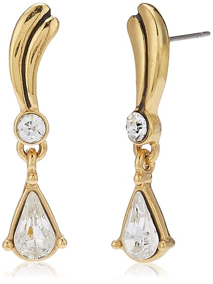 LukGud Gold Plated Austrian Crystals Necklace Set for Women