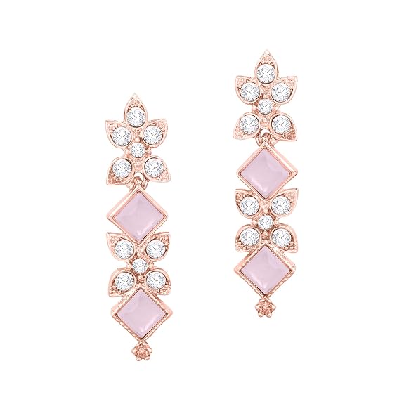 LukGud Necklace Jewellery Set with Earrings for Women & Girls - Ideal for Party, Wedding, Festive Occasions