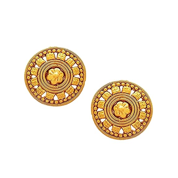 LukGud Jewellery for Less Gold Plated Necklace & Earrings Set for Women