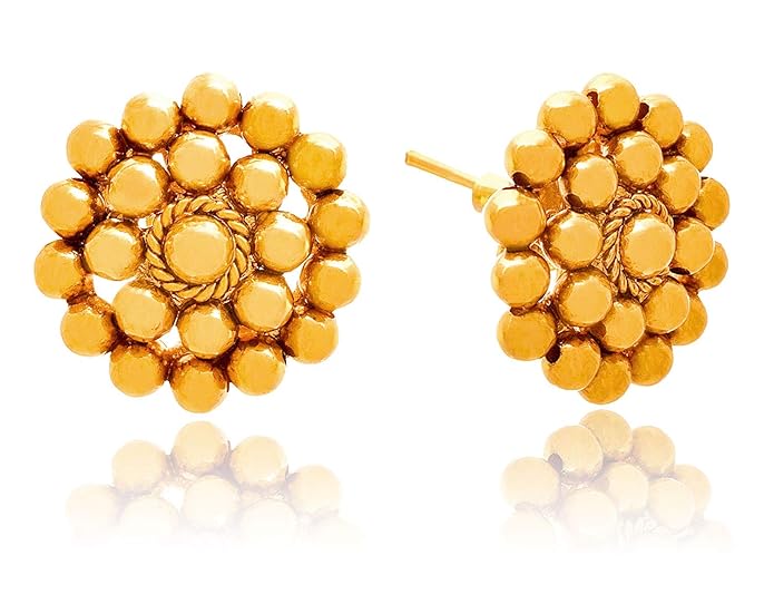 LukGud Jewellery for Less Gold Plated Necklace & Earrings Set for Women