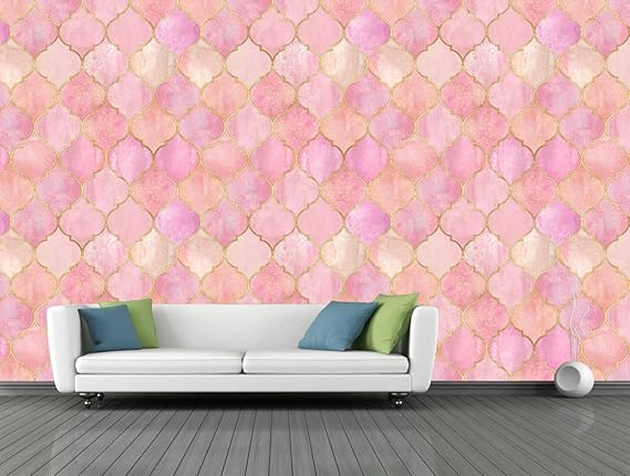 (45cm x 125cm, 10 Rolls (60 sq. ft) Wall Stickers DIY Wallpaper 3D Self Adhesive, Living Room, Bedroom, Sofa Background, Ceiling, Gypsum Board, Office
