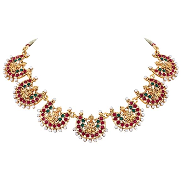 LukGud Choker Necklace Wedding Party Stylish Jewellery Set for Women