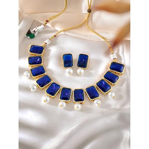 LukGud Crystal Necklace & Jewelry Set Gift for Women