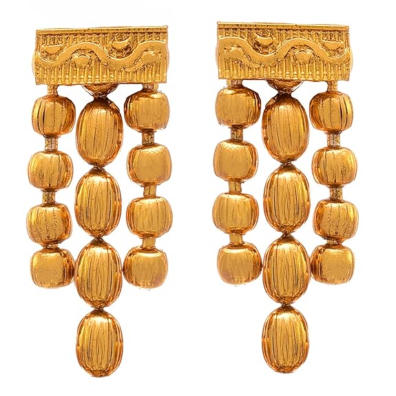 LukGud Jewellery for Less Gold Plated Necklace & Earrings Set for Women