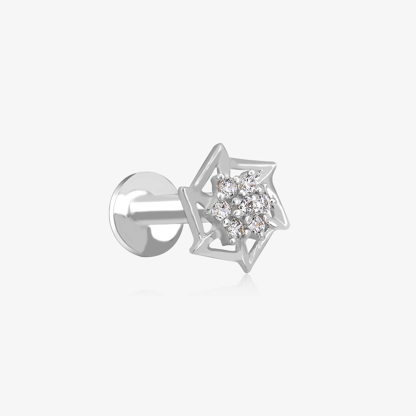 LukGud Sparkle Nose Pin (Free Size)