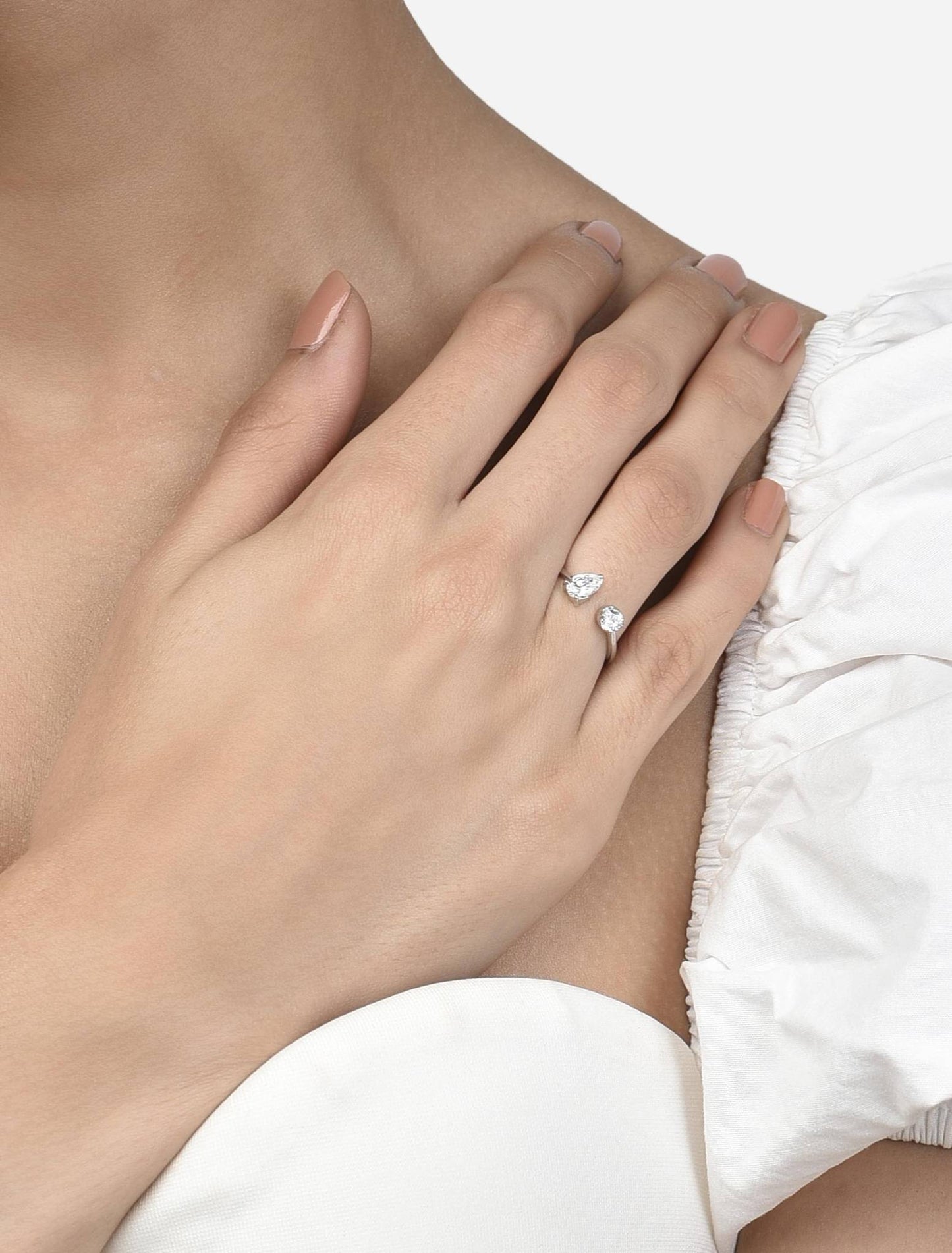 LukGud 925 Silver Ava Ring