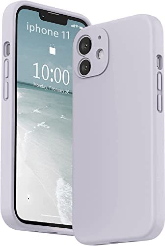 iPhone 11 Cover Soft Liquid Silicone Slim Protective Shockproof (Silicone Grey)
