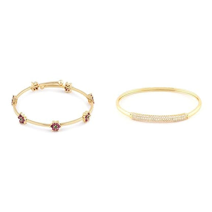 LukGud Bracelets For Women (Golden)