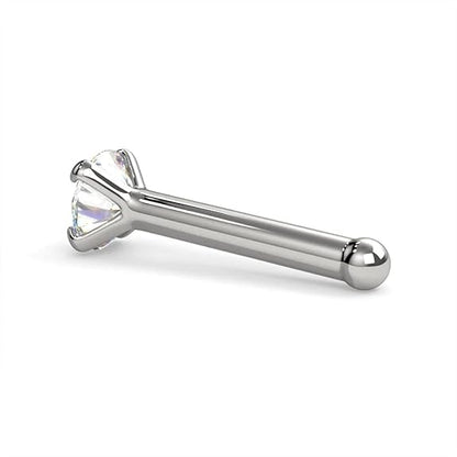 LukGud Sterling Silver Nose Pin for Women