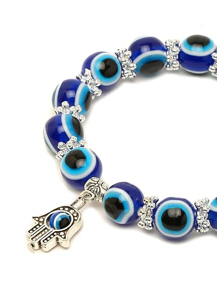 LukGud Evil Eye Bracelet for Girls / Women