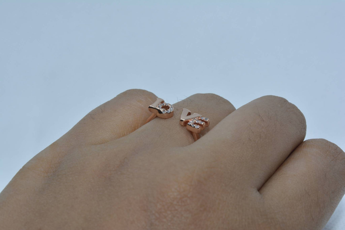 LukGud Lo Ve Forever Spark Ring (Size 6)
