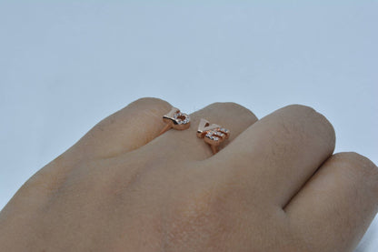 LukGud Lo Ve Forever Spark Ring (Size 6)