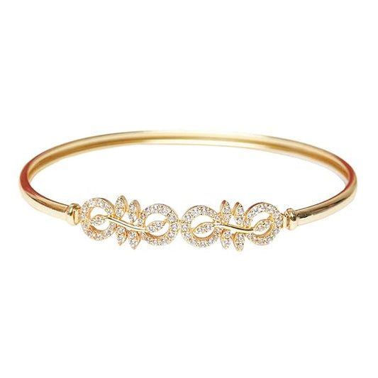 LukGud Sparkling Elegance CZ Designer Bracelet for Womens and Girls