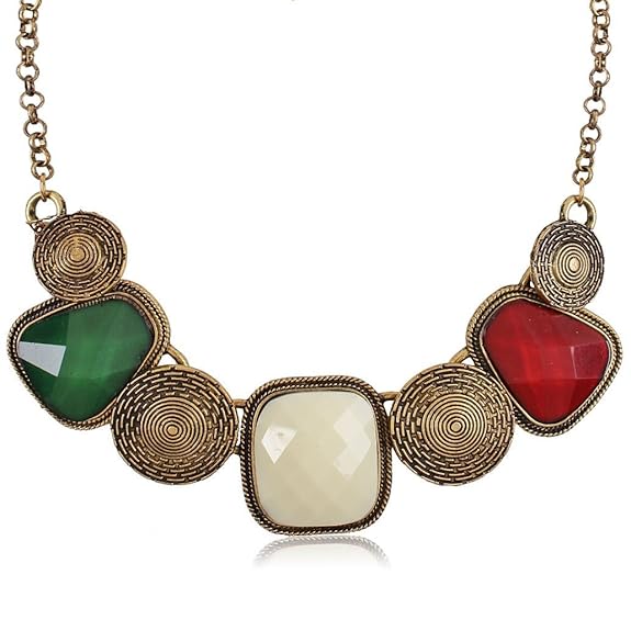 LukGud Necklace for Women (Multi-Colour)