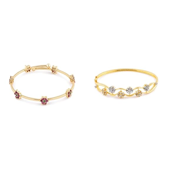 LukGud Bracelets For Women (Golden)