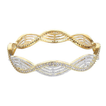 LukGud Gold Plated Jewellery Bangles for Women and Girls