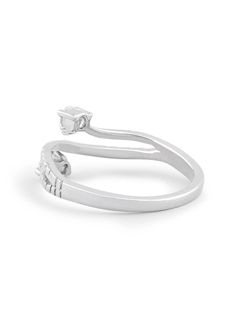 LukGud 925 Silver Duopoly Ring