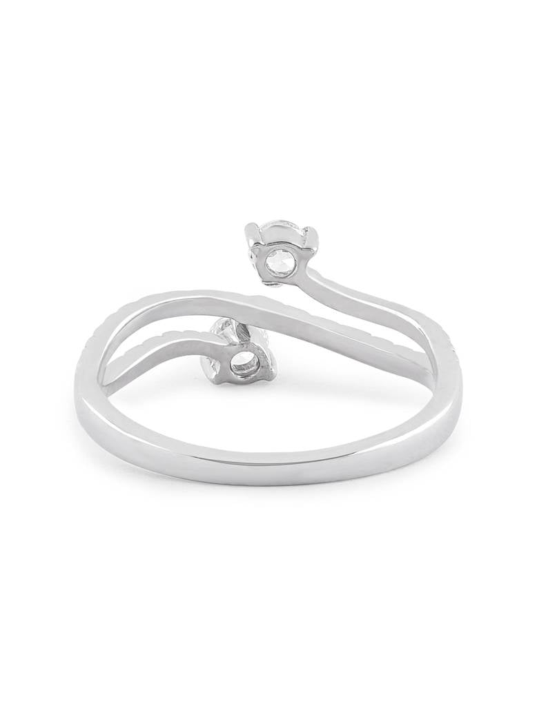 LukGud 925 Silver Duopoly Ring