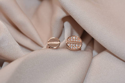 LukGud Rose Gold Adjustable Ring