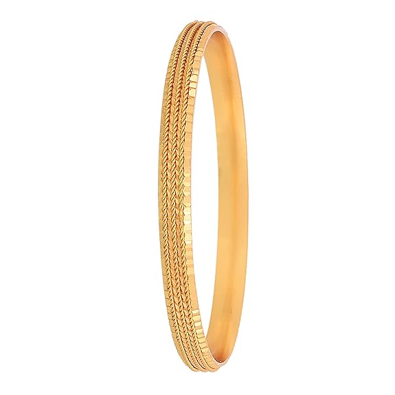 LukGud Gold Plated Bangles for Women's & Girl's