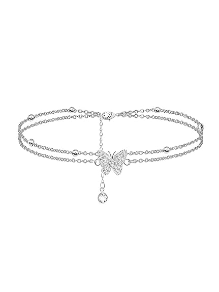 Anklet for Women Multi-Layered and Gold-Plated Fashionable Chain Designed Anklets for women and Girls