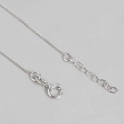 LukGud 925 Sterling Silver Chain Anklet | Rhodium Plated Ornate Gift Ideas-Women Weave Anklet