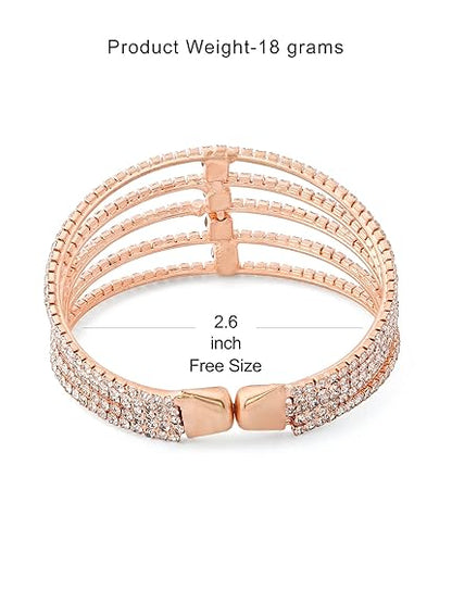 LukGud Rose Gold Bracelet For Women