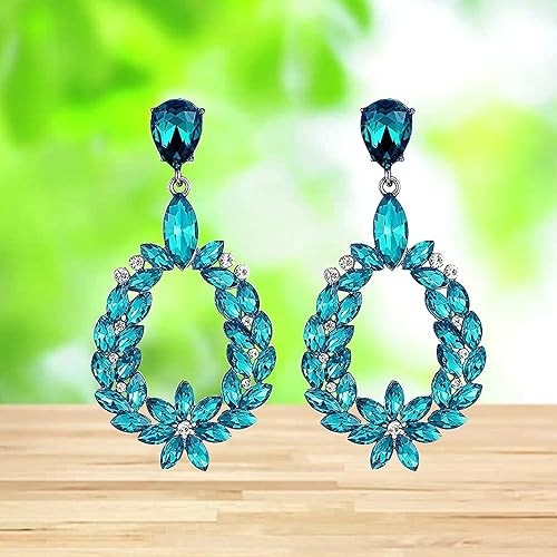 LukGud Jewellery for women Valentine Collection Crystal Earings Earrings for Girls and Women