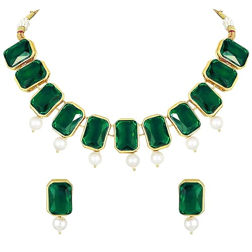 LukGud Crystal Necklace & Jewelry Set Gift for Women