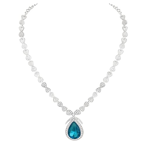 LukGud Stylish Necklace Jewellery Set for Women and Girls |