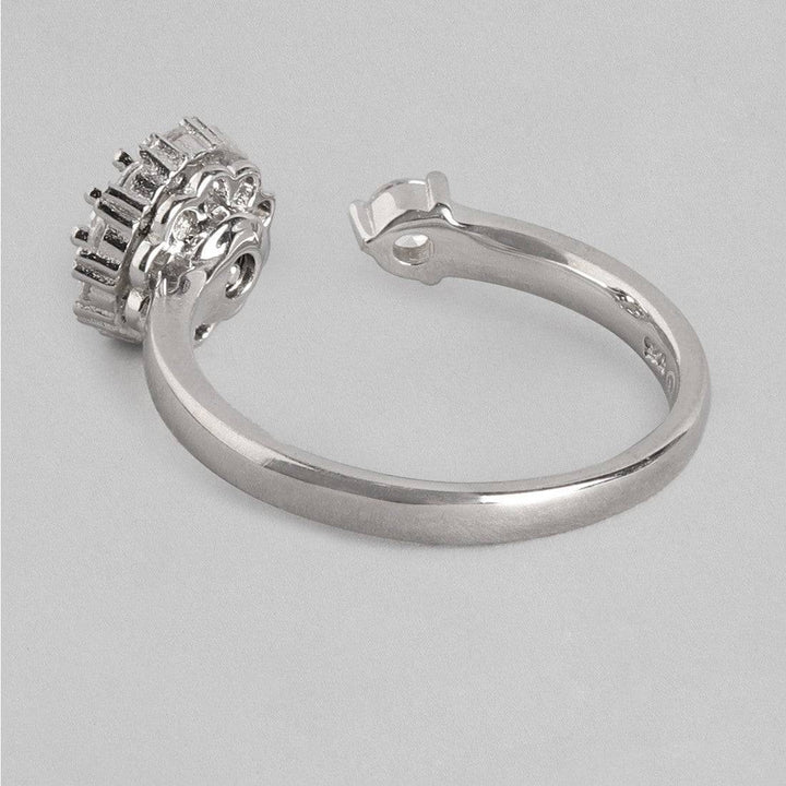 LukGud The Rotating 925 Silver Ring (Adjustable)