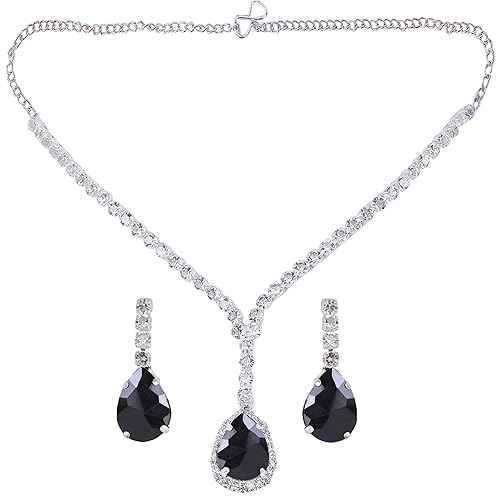 LukGud  Necklace Set for Women with Earrings | Fancy Jewelry Set for Women