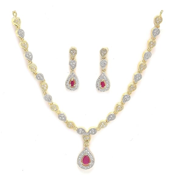 LukGud  American Diamond Jewellery for Women and Girl