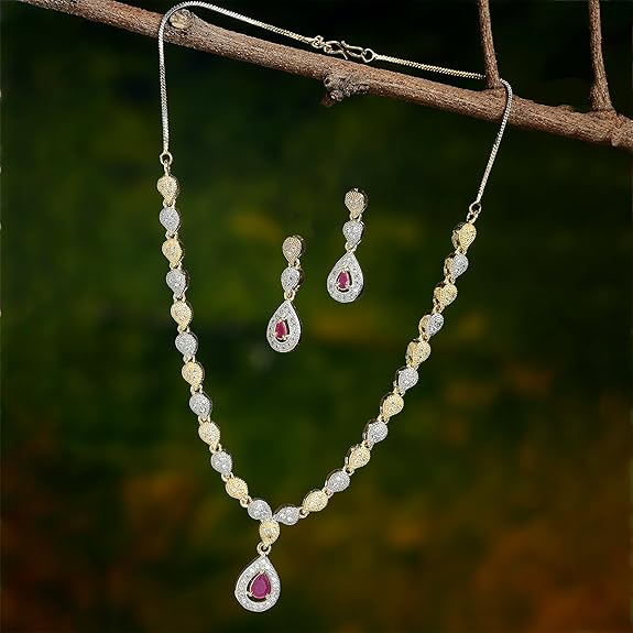LukGud  American Diamond Jewellery for Women and Girl