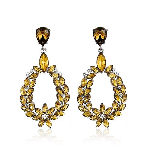 LukGud Jewellery for women Valentine Collection Crystal Earings Earrings for Girls and Women