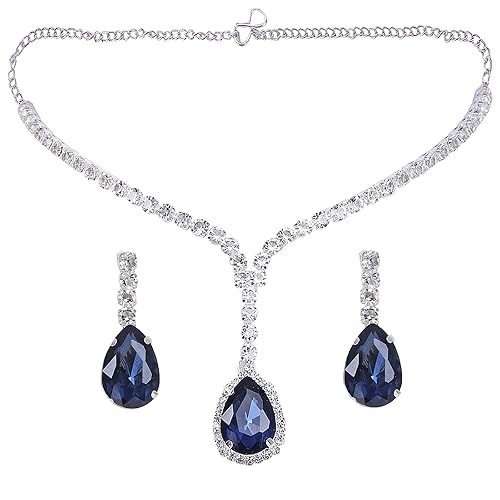 LukGud  Necklace Set for Women with Earrings | Fancy Jewelry Set for Women