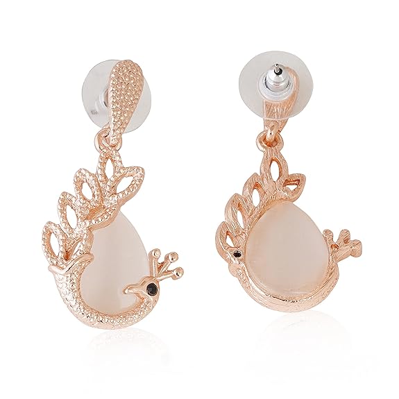LukGud Gold Plated Austrian Crystals Necklace Set for Women