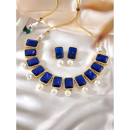LukGud Crystal Necklace & Jewelry Set Gift for Women