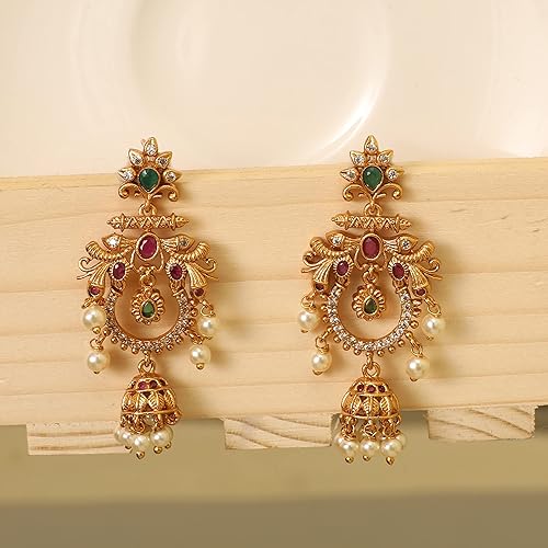 LukGud Earring Set for Women Perfect for Ethnic occasions |