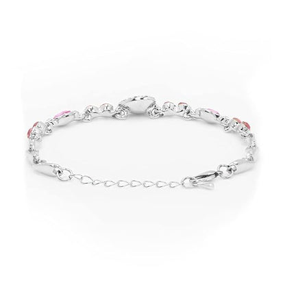 LukGud Bracelet for Women and Girls | Fashion Multicolor Crystal Bracelets for Women and Girls