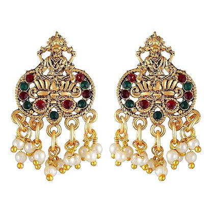 LukGud Festive Wedding Party Necklace | 22k Gold Plated | Just Like Original Gold Jewellery