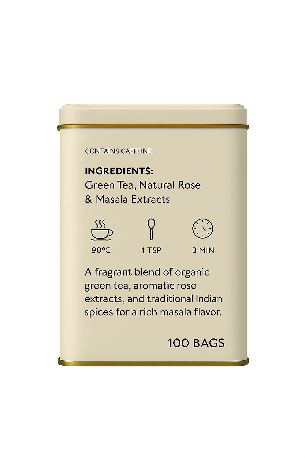 Colvod Masala Exotic Rose Tea With 100 TB